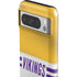 NFL Minnesota Vikings White Striped Google Pixel 8 Pro Impact Case